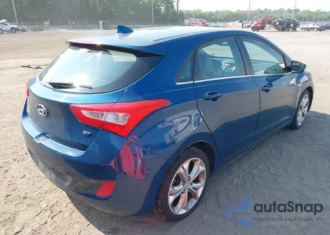 2014 Hyundai Elantra Gt z USA, uszkodzony, nr VIN KMHD35LHXEU195866